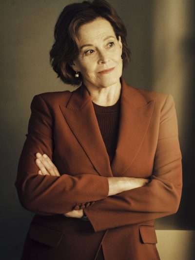 Dust Bunny Sigourney Weaver Red Blazer