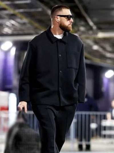 Travis Kelce Black Suit