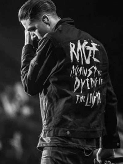 G-Eazy Black Denim Trucker Jacket
