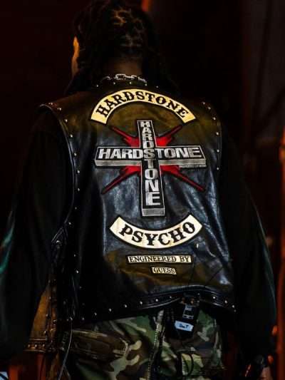 Don Toliver Hardstone Psycho Leather Vest