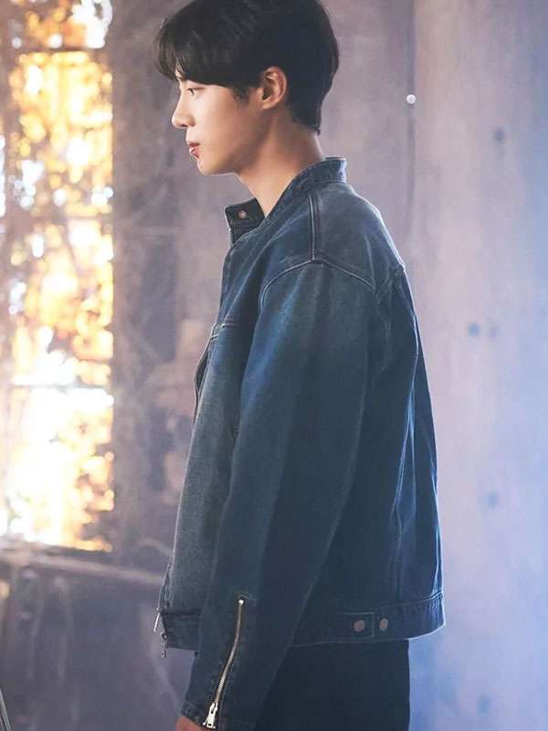 Head Over Heels 2025 Choo Young-woo Blue Denim Jacket