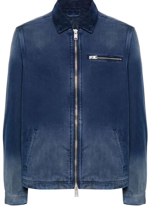 Invasion S03 Aneesha Malik Blue Cotton Jacket