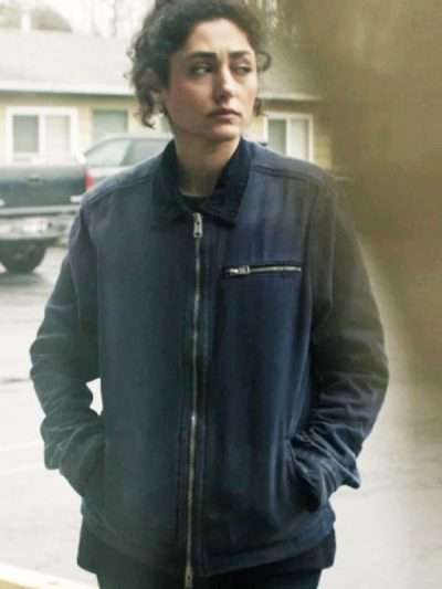 Aneesha Malik Invasion S03 Blue Jacket