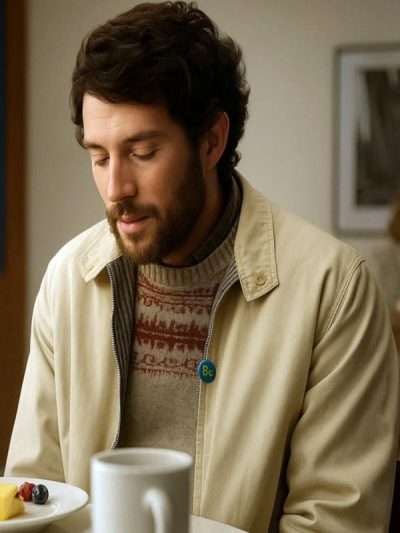 The Mastermind 2025 James Blaine Mooney Beige Cotton Jacket