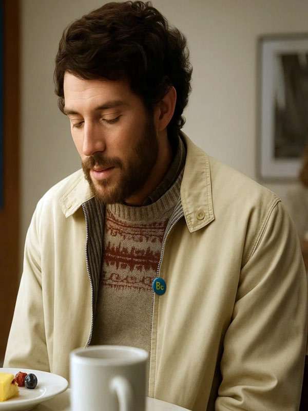 The Mastermind 2025 James Blaine Mooney Beige Cotton Jacket