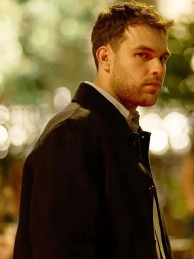 The Guest 2025 Mike Rice Black Wool Jacket