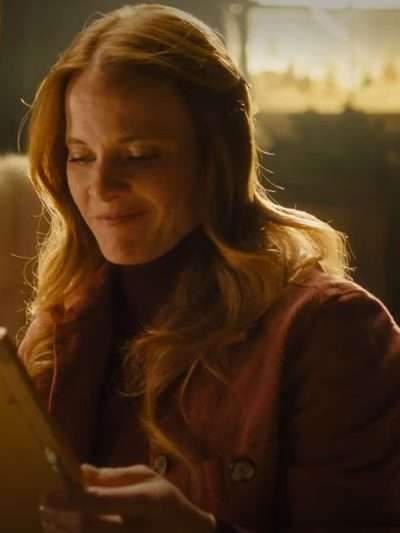Katie Leclerc A Cherry Pie Christmas Corduroy Jacket