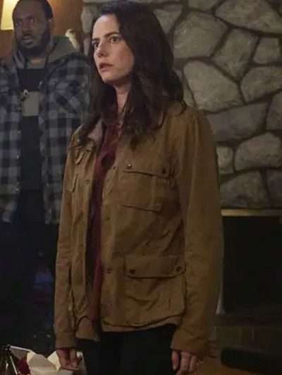 Adulthood Kaya Scodelario Brown Jacket