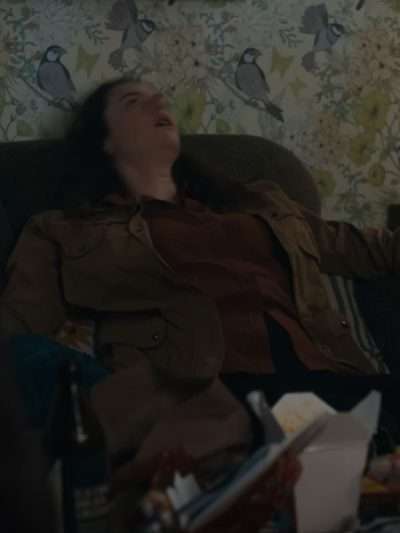 Kaya Scodelario Adulthood 2025 Brown Cotton Jacket