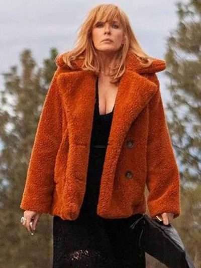 Beth Dutton Iconic Fur Coat