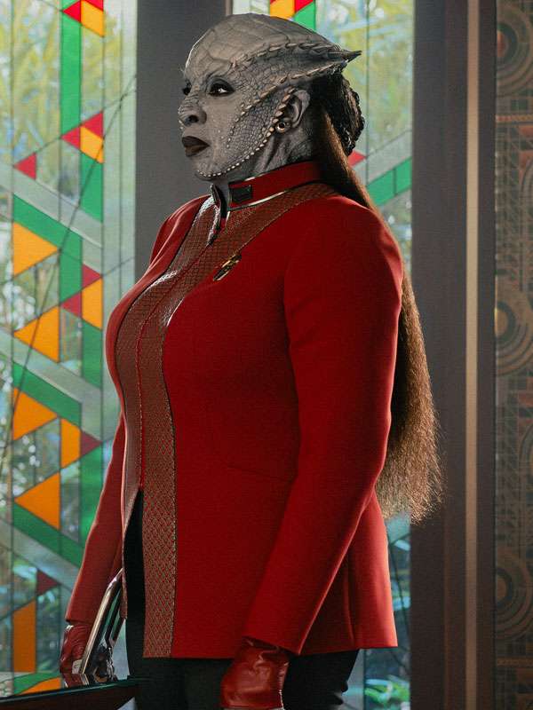 Lura Thok Star Trek Starfleet Academy Red Jacket