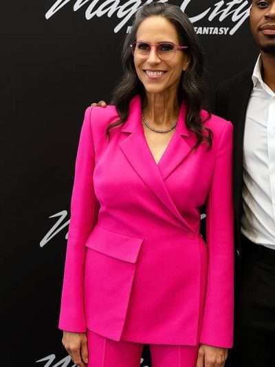 Magic City An American Fantasy Movie Premiere Jami Gertz Pink Blazer