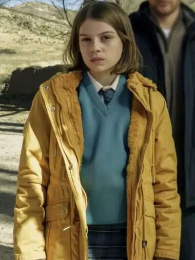 Maledictions S01 Francesca Varela Yellow Hooded Jacket