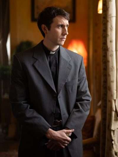 Murder Before Evensong Matthew Lewis Grey Blazer