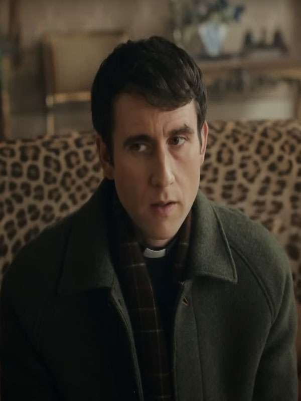 Matthew Lewis Murder Before Evensong S01 Green Coat