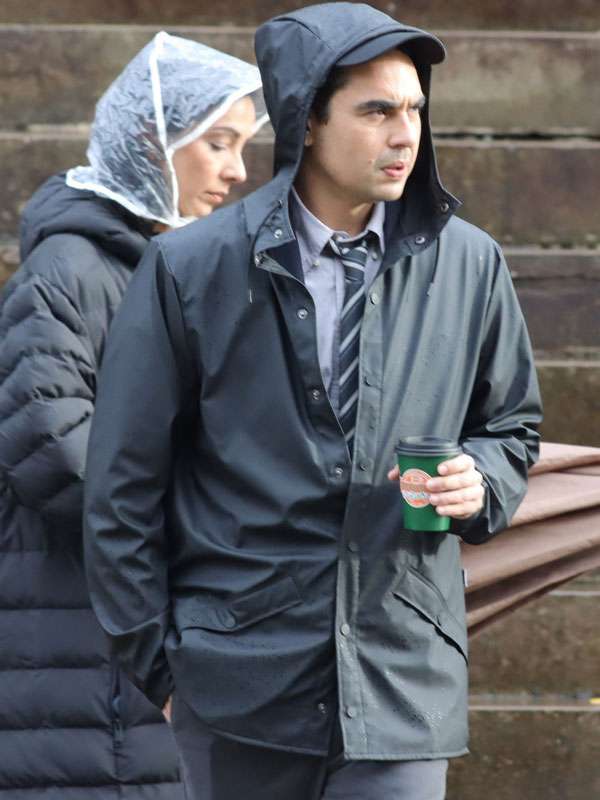 Max Minghella Clayface Hooded Jacket
