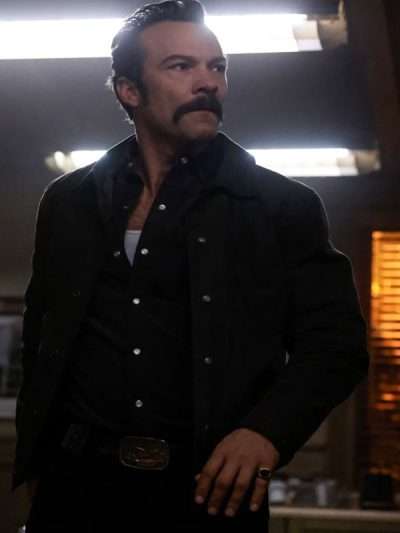 Mike Franks NCIS Origins Black Jacket