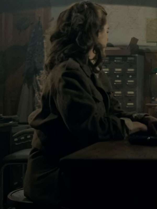 Morgane Polanski The Partisan 2025 Brown Wool Jacket