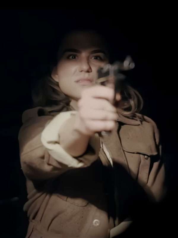 Morgane Polanski The Partisan Brown Wool Jacket