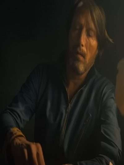 Mads Mikkelsen Dust Bunny Blue Jacket