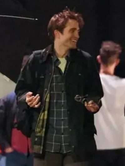 Movie The Drama Robert Pattinson Black Cotton Jacket
