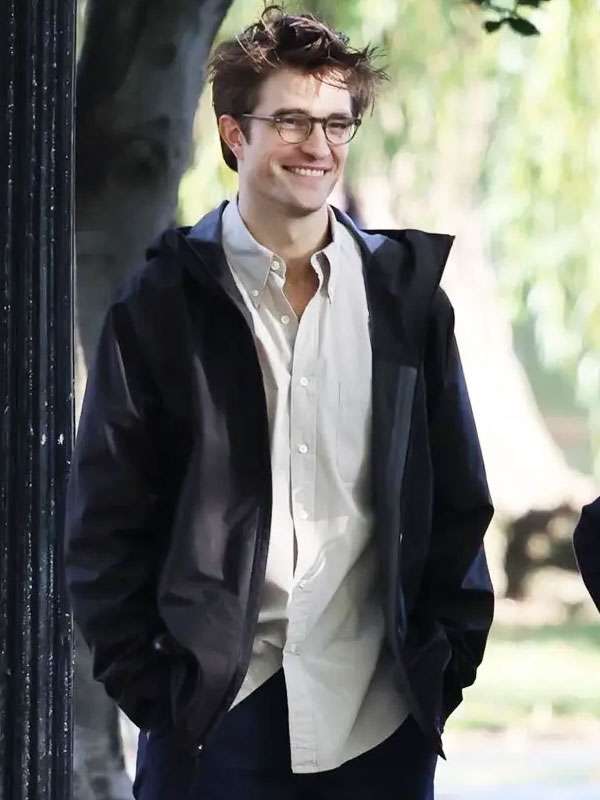The Drama Robert Pattinson Black Hooded Jacket