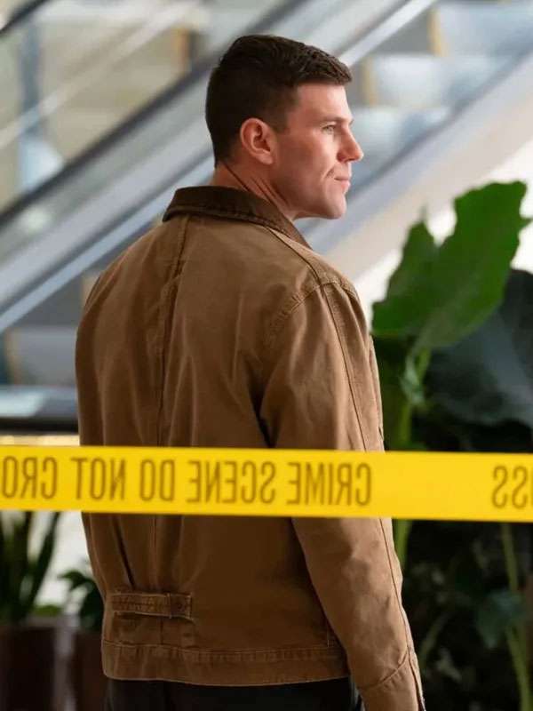 NCIS Origins 2024 Leroy Jethro Gibbs Brown Jacket