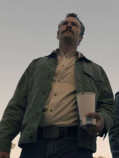 NCIS Origins 2024 Special Agent Mike Franks Green Jacket