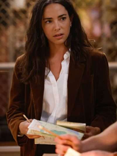 Lala Dominguez NCIS Origins Brown Blazer