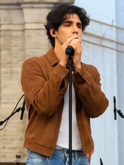 Landon Barker NYC The Rooftop Brown Jacket