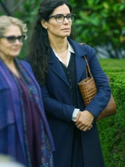 Practical Magic 2 2026 Sally Owens Blue Wool Coat
