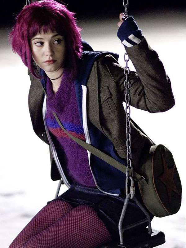Ramona Flowers Scott Pilgrim Brown Wool Jacket