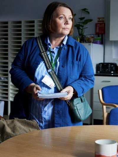 Joanna Scanlan Riot Women Blue Jacket