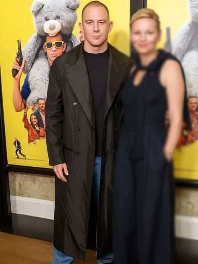 Roofman 2025 Channing Tatum Black Coat