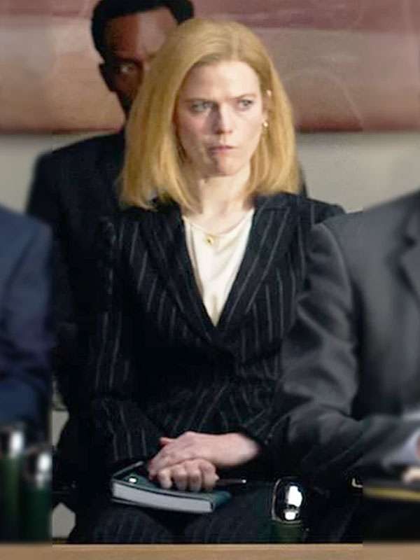 Rose Leslie The Hack S01 Black Blazer