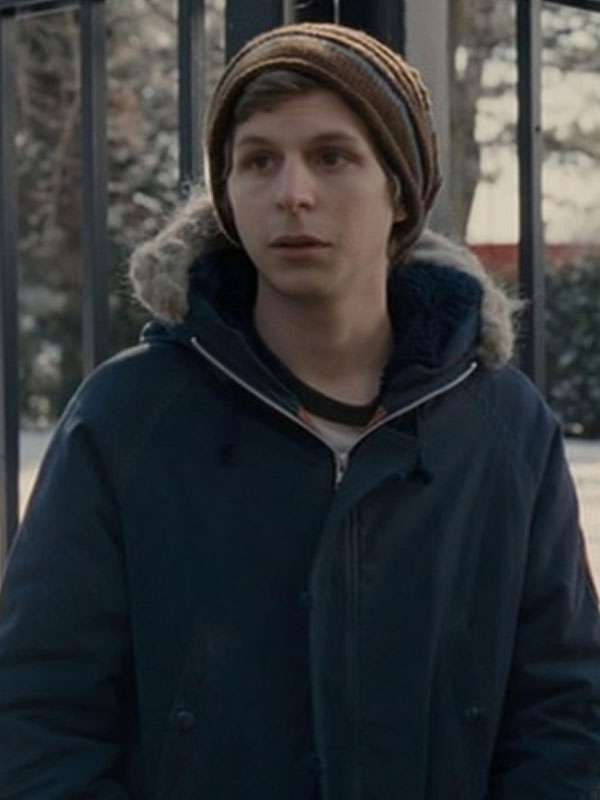 Scott Pilgrim Vs. The World Michael Cera Blue Hooded Jacket