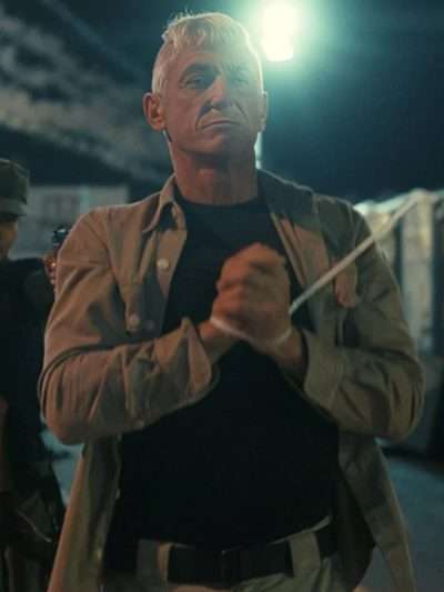 One Battle After Another 2025 Sean Penn Beige Jacket