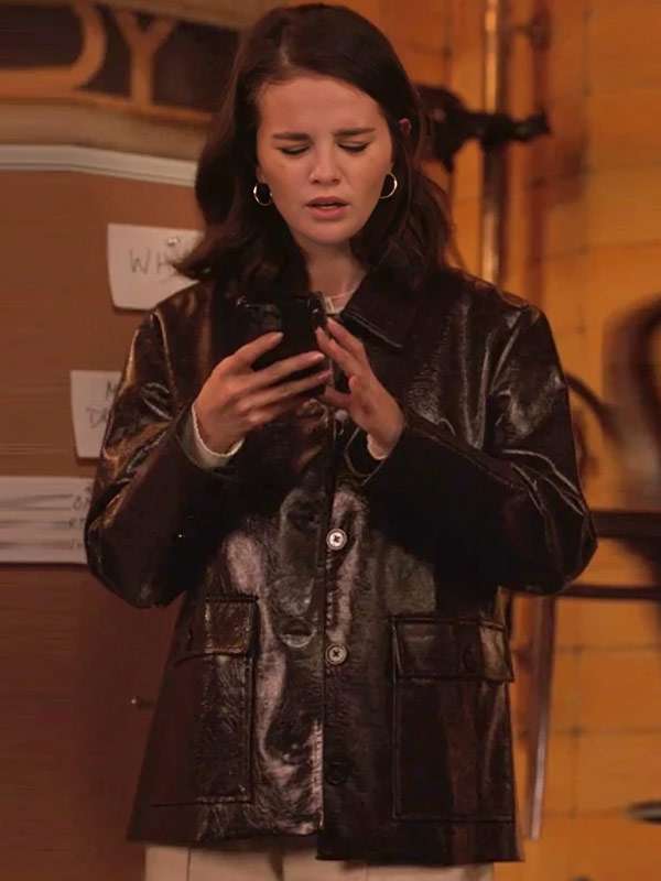Mabel Mora Only Murders in the Building 2025 Black Jacket