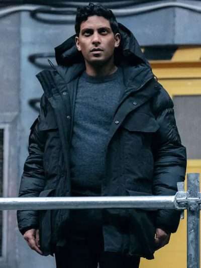 Invasion 2025 Shane Zaza Blue Hooded Jacket