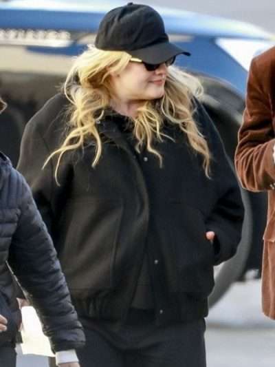 Elisabeth Moss Shell Black Jacket