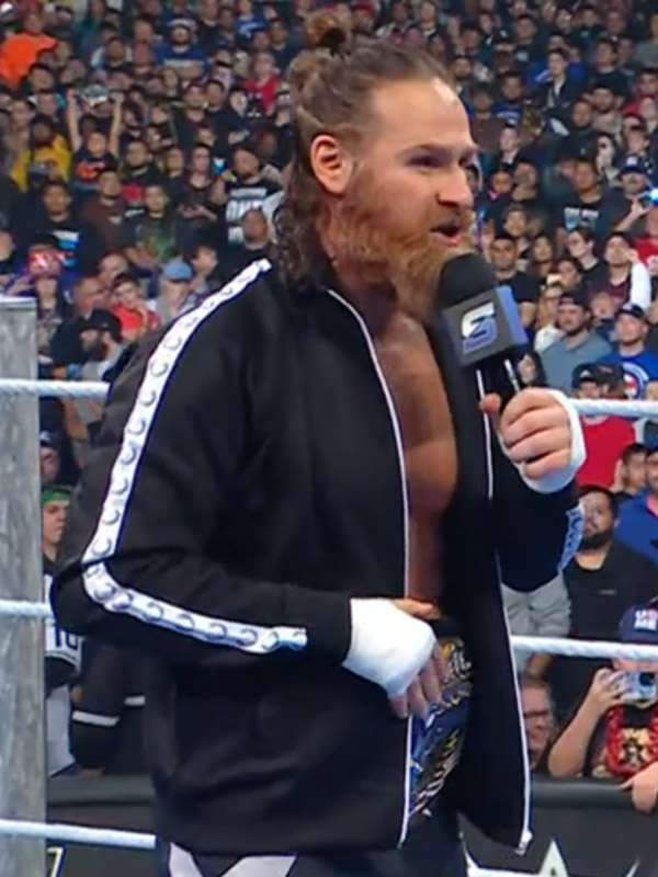 Sami Zayn SmackDown 2025 Black Jacket
