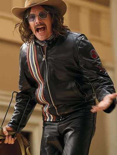 Ethan Hawke Stockholm Black Leather Jacket