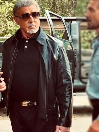 Sylvester Stallone Tulsa King S03 Leather Jacket