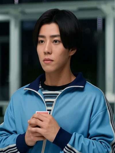 TV Series Alice in Borderland 2025 Kotaro Daigo Blue Track Jacket