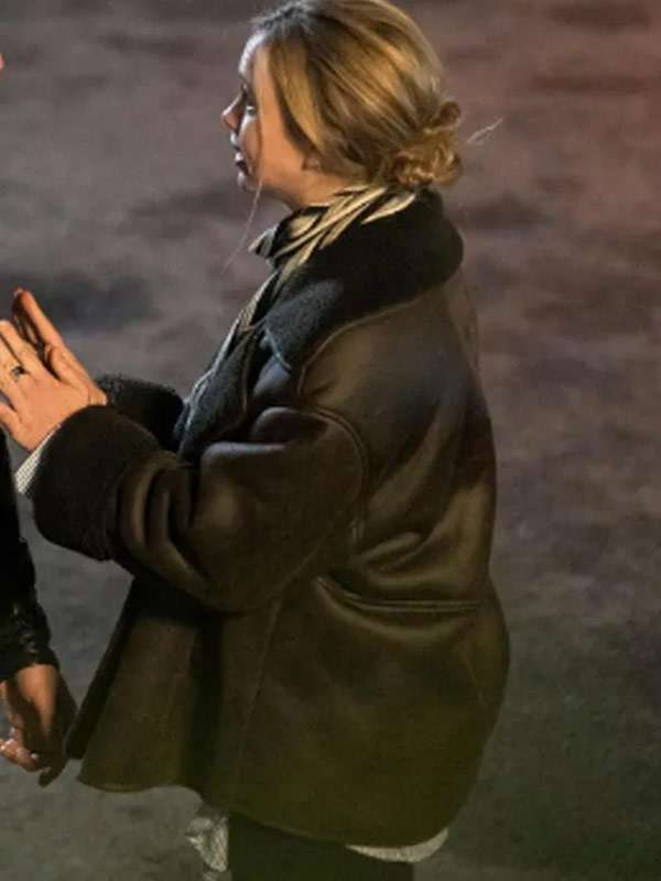 Ellis Tallulah Evans Shearling Leather Jacket
