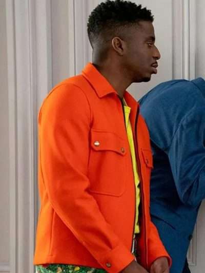 Emily in Paris Julien Orange Jacket