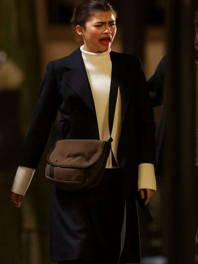 The Drama Zendaya Black Coat