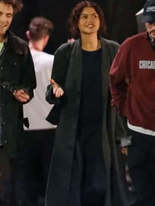 The Drama Zendaya Grey Trench Coat