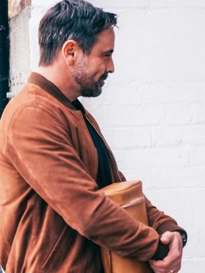 Emun Elliott The Guest S01 Brown Bomber Jacket