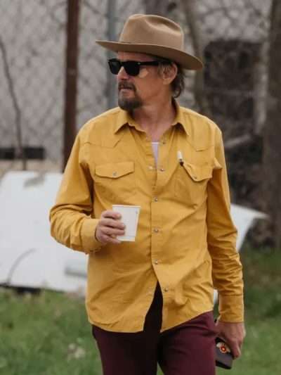 The Lowdown Ethan Hawke Yellow Shirt